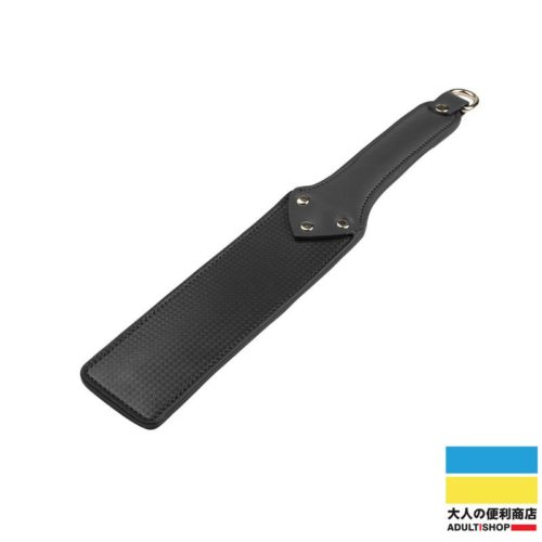 SM系列 - 条带格子皮拍 | 黑色