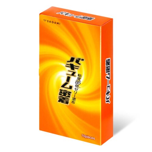 日產相模 - SAGAMI 真空貼身 內潤滑極貼實快感無損直傳避孕套 10片裝